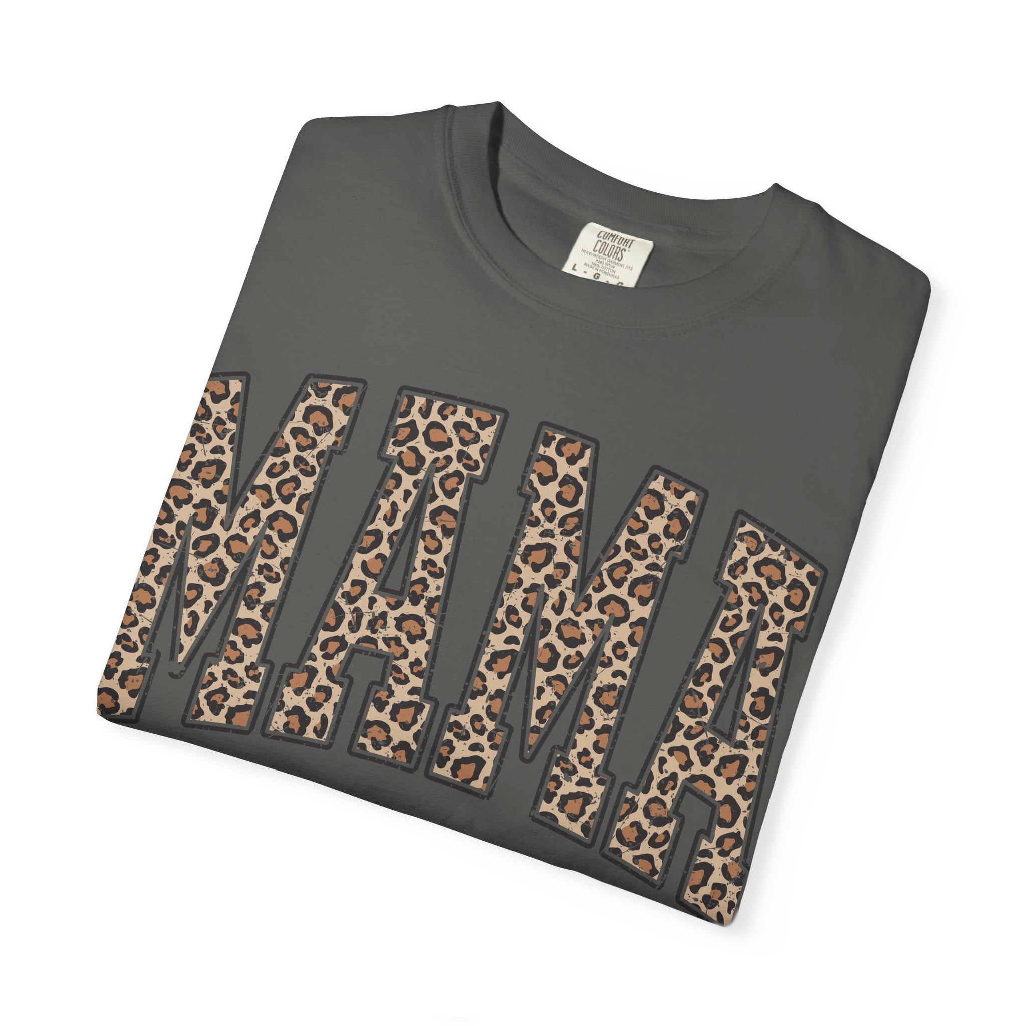 Mama Leopard Print Tee