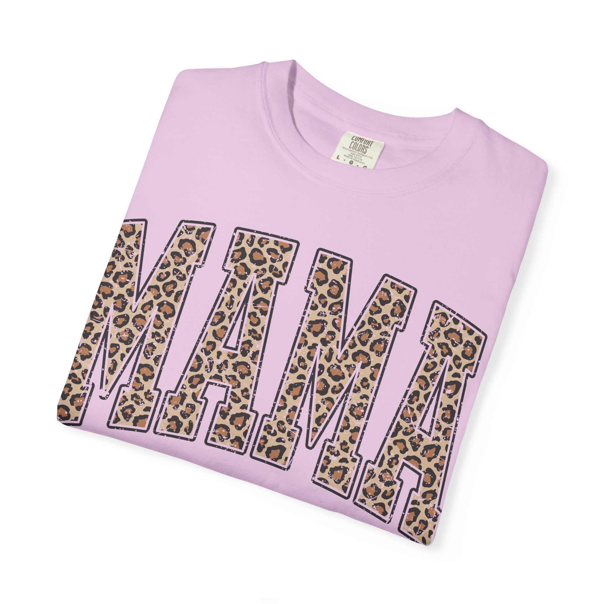 Mama Leopard Print Tee