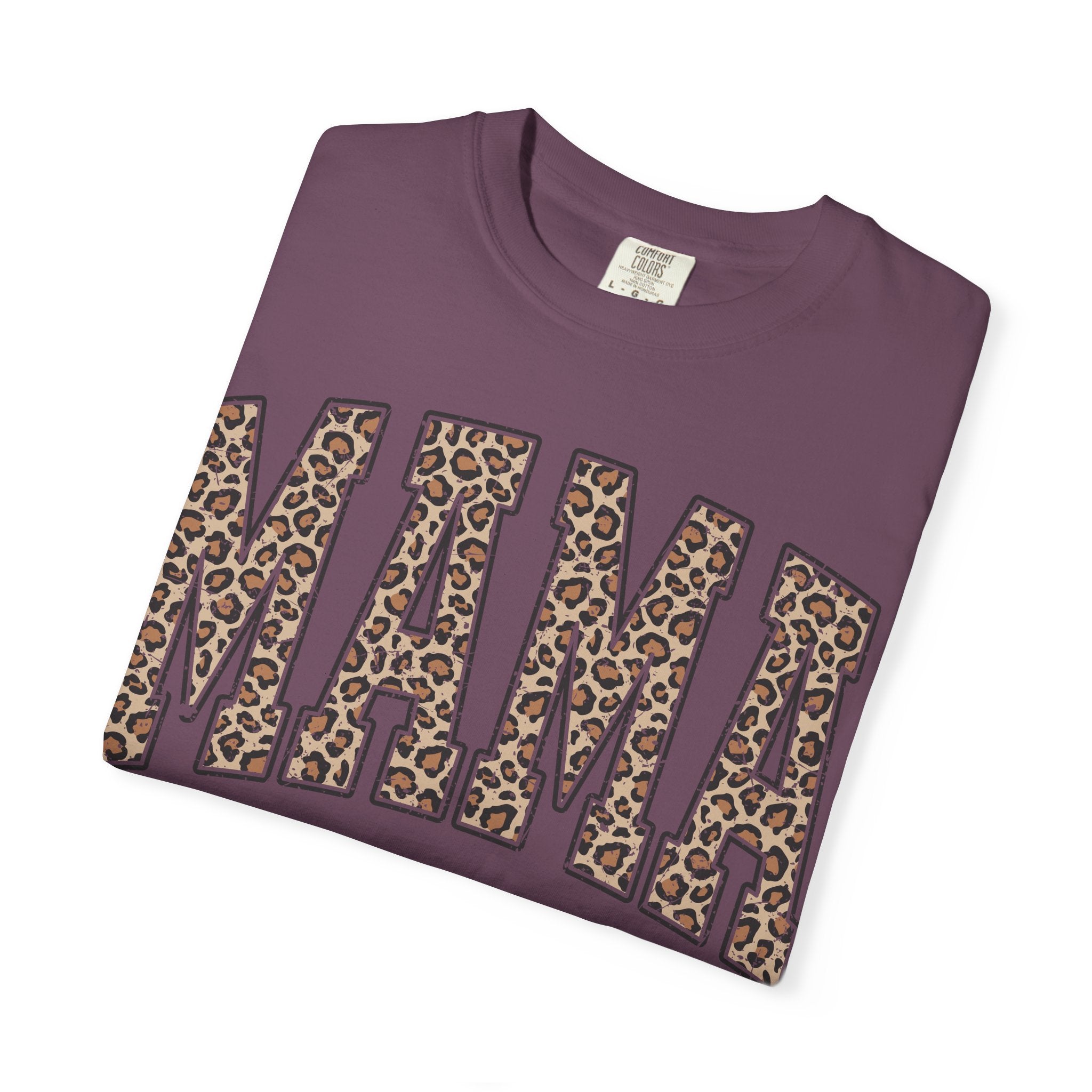Mama Leopard Print Tee