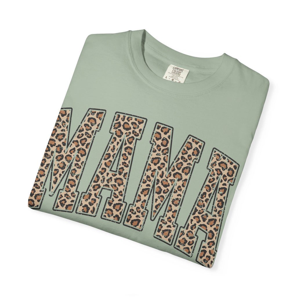 Mama Leopard Print Tee