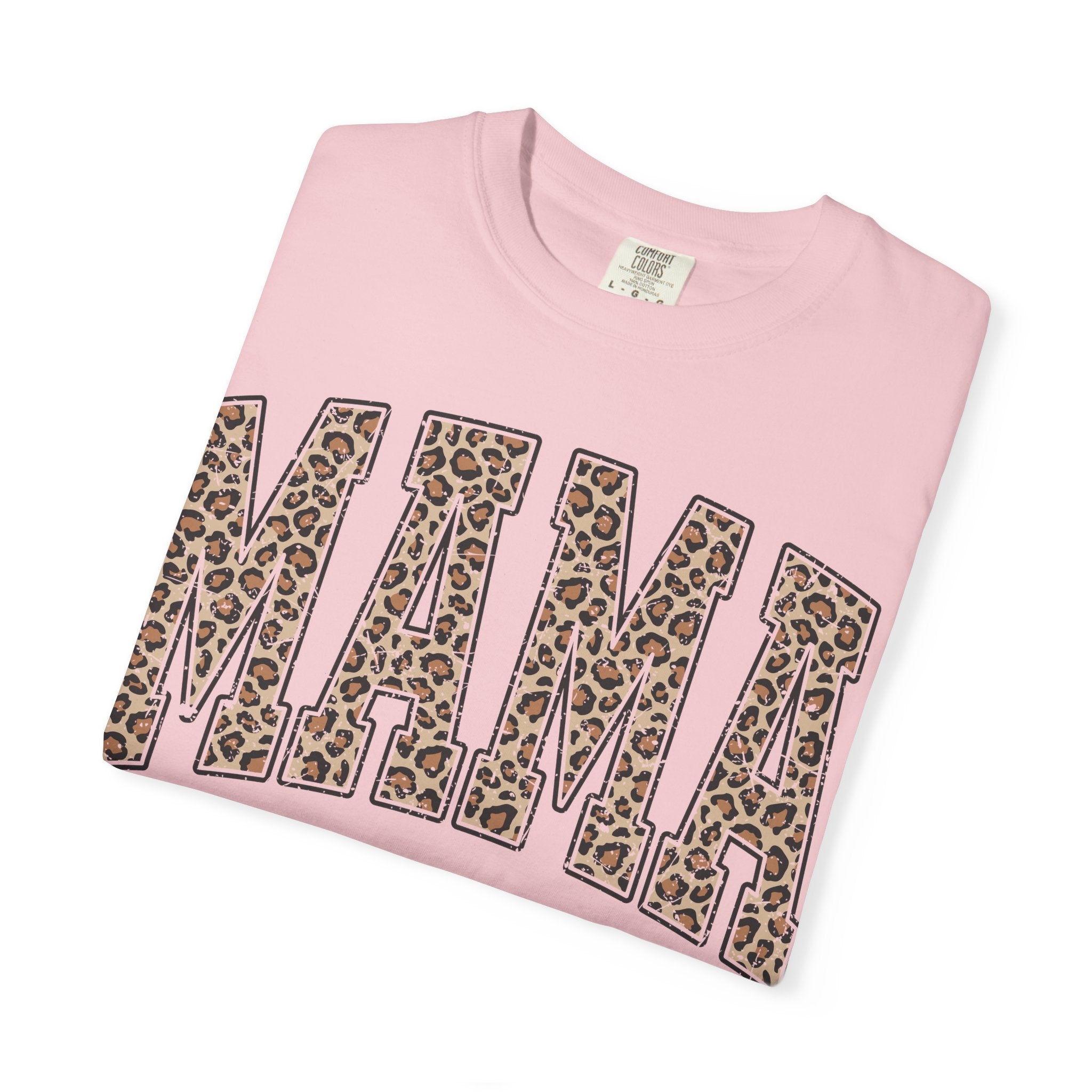 Mama Leopard Print Tee