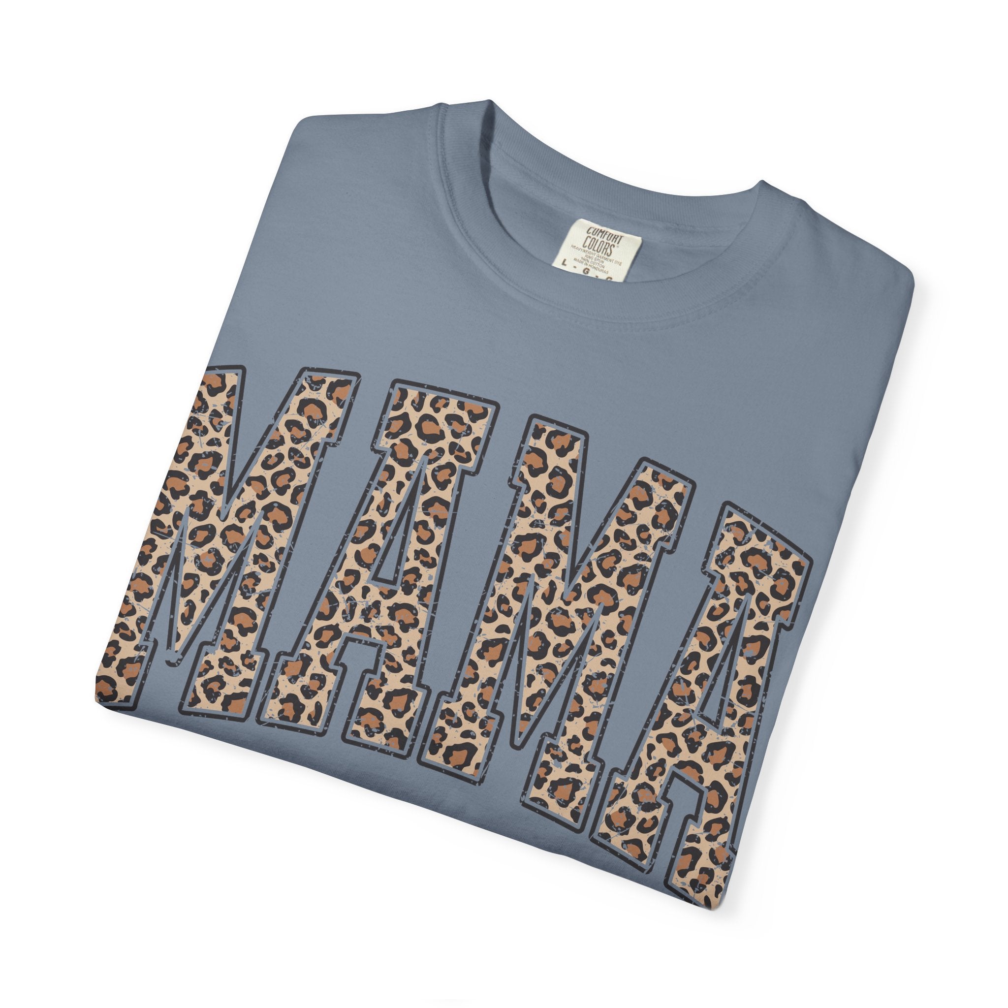 Mama Leopard Print Tee