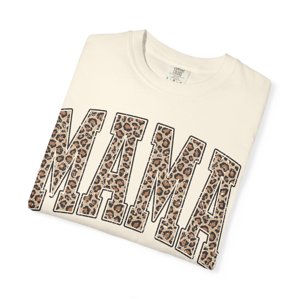 Mama Leopard Print Tee