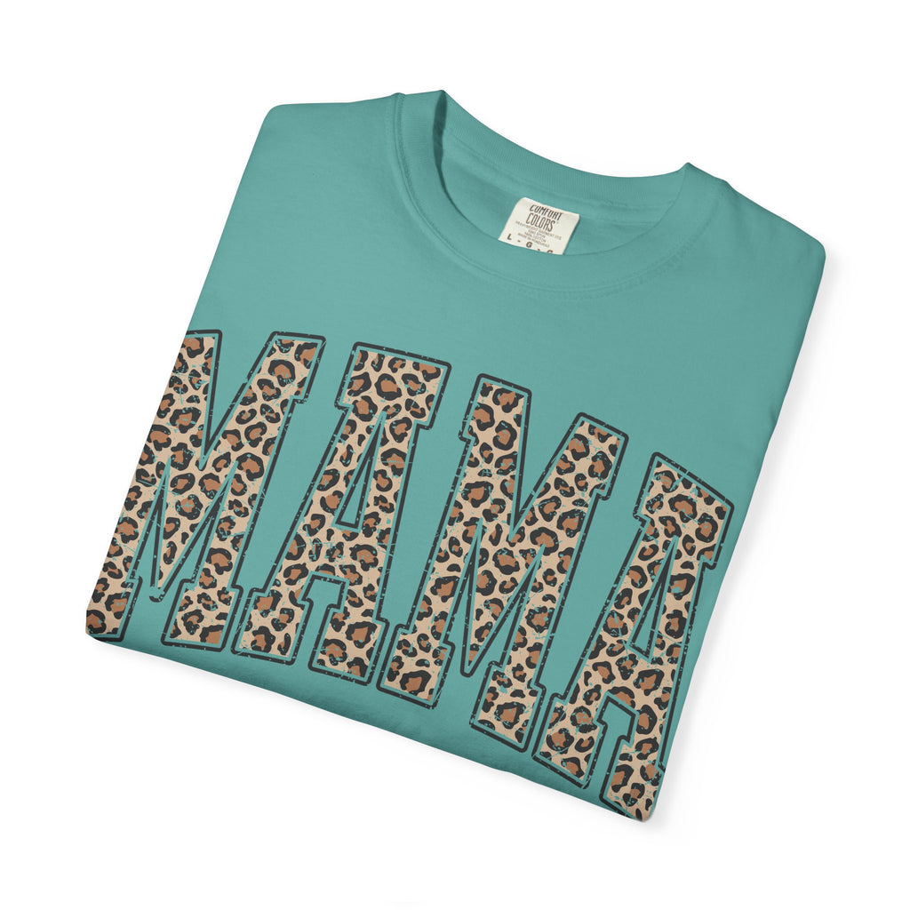 Mama Leopard Print Tee